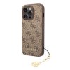 guess 4g charm zadni kryt pro iphone 13 pro tone on tone brown