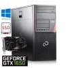 Výkonná herní PC sestava Fujitsu P920 Intel Core i7 4790 / 8 GB RAM / 256 GB SSD / DVD-RW / Ge-Force GTX 1650 4 GB / 24" monitor / Windows 10 Prof.