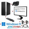Herní výkonná PC sestava HP EliteDesk 800 G4 MT Intel Core i7 8700 / 16 GB RAM / 512 GB SSD / Win 11 Pro / GTX 1650 + 27" IPS monitor HP