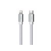 datovy kabel remax usb c lightning bily