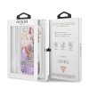 guess liquid glitter flower zadni kryt pro iphone 7 8 se2020 se2022 purple 3 6