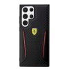 ferrari pu carbon zadni kryt pro samsung galaxy s23 ultra black 5