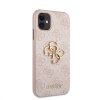 guess pu 4g metal logo zadni kryt pro iphone 11 pink 1 23