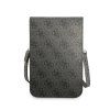 guess pu 4g triangle logo phone bag black 3 16