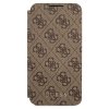 guess 4g book pouzdro pro samsung galaxy s22 brown