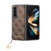 guess 4g charms zadni kryt pro samsung galaxy z fold 4 brown