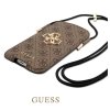 guess pu 4g metal logo pouzdro s m hneda 3 7