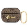 guess 4g script pc pu pouzdro pro airpods pro brown