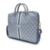 guess pu 4g printed stripes computer bag 15 16 blue 1 23