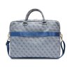 guess pu 4g printed stripes computer bag 15 16 blue 2 23