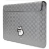 karl lagerfeld saffiano monogram choupette computer sleeve 14 silver 1 18