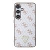 guess pu leather 4g triangle metal logo zadni kryt pro samsung galaxy s24 1 9