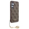 guess 4g charms zadni kryt pro samsung galaxy s24 brown 2 5