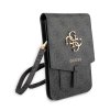 guess pu 4g metal logo taska na telefon grey 2 1