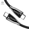 mcdodo kabel usb c usb c power delivery excellence serie 3a 60w 15m cerny
