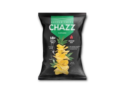 Chazz Chipsy s Příchutí Konopí a Jalapeňo