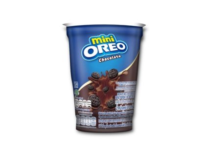 Oreo Mini čokoládové sušenky s náplní s příchutí čokolády 61,3 g