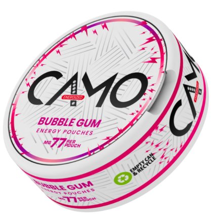 CAMO energeticke sacky bubble gum stillchill
