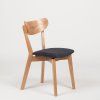 Dubová stolička NICO čalúnená