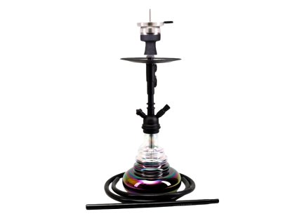 Vodná fajka AMY Deluxe Middle Cloud Black 54cm