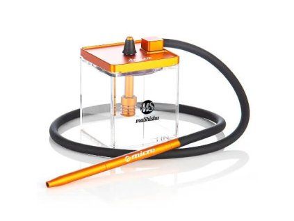 Vodní dymka MS Micro Hookah zlatá 19cm