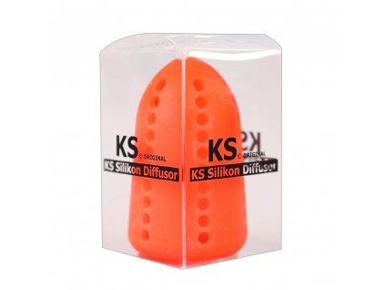 Difúzor na vodnú fajku neónovo-oranžový