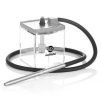 Vodní dýmka MS Micro Hookah stříbrná 19cm