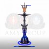 Vodná fajka AMY Deluxe Mini Hayil 47cm Blue