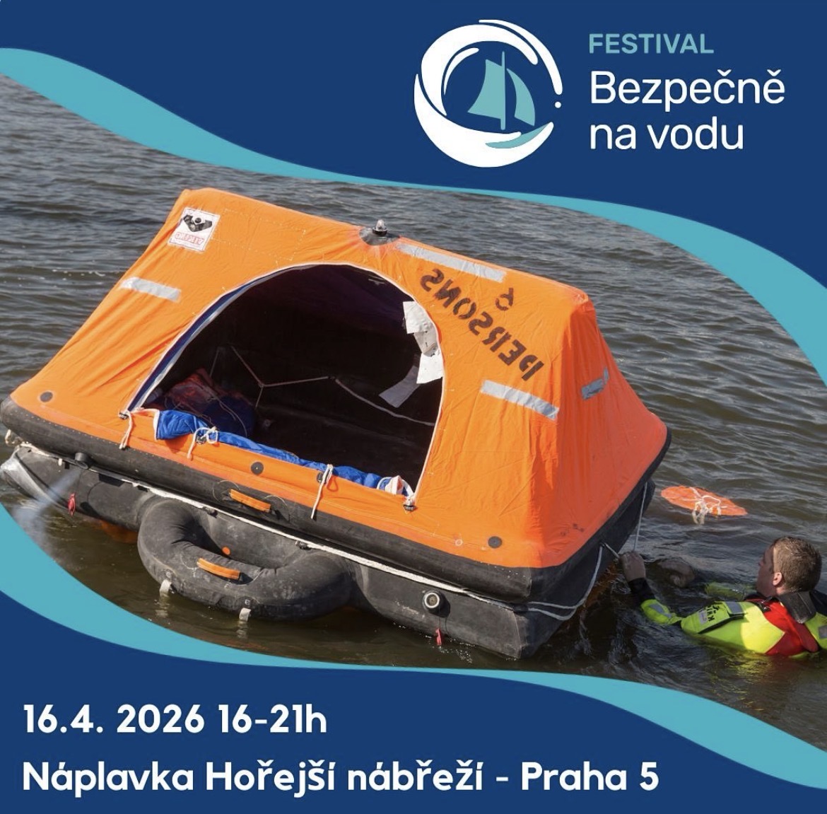 Stingray vyráží na Festival Bezpečně na vodu. Přijďte nás navštívit!