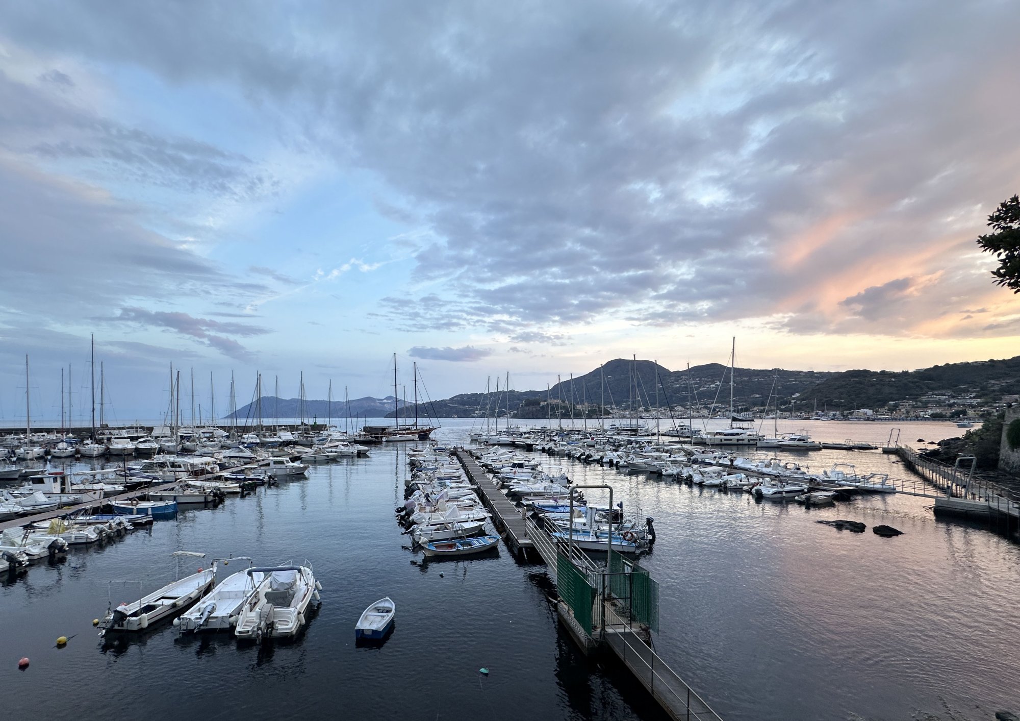 Zazimování jachty na moři