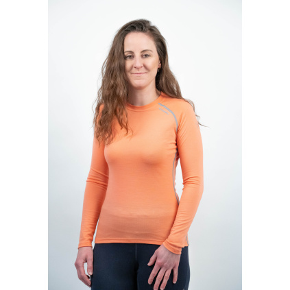 Apricot MERINO long-sleeve shirt