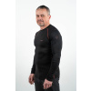 Men's black MERINO long sleeve shirt