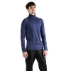 Men's MERINO turtleneck navy with long sleeves