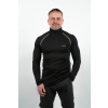 Men's MERINO turtleneck black with long sleeves
