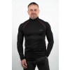 Men's MERINO turtleneck black with long sleeves