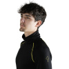 Men's MERINO turtleneck black with long sleeves