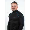 Men's MERINO turtleneck black with long sleeves