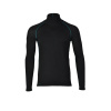 Men's MERINO turtleneck black with long sleeves