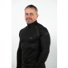 Men's MERINO turtleneck black with long sleeves