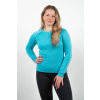 Turquoise MERINO long-sleeve t-shirt