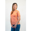 Apricot MERINO short-sleeve shirt