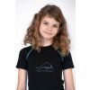 Children’s Black MERINO Short-Sleeve T-Shirt