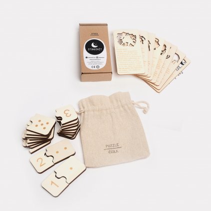 set puzzle cisla afrika