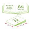Katalog lepená vazba V2 - A4 naležato Standard