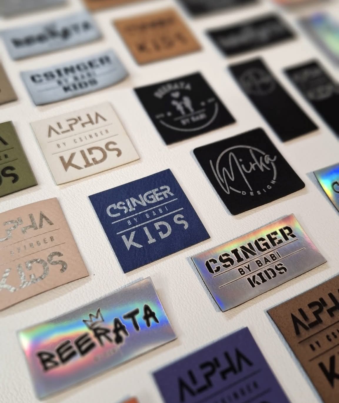 Štítok s vlastným logom