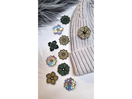 Koženkový štítok Vymeniteľný s nitom