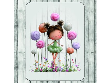 DTF transfer/nažehľovačka Dievčatko cukrové