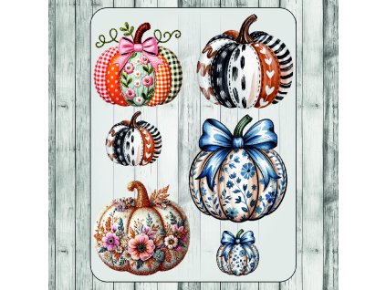 DTF transfer/nažehľovačka Tekvice-mix