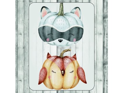 DTF transfer/nažehľovačka Tekvicové zvieratká 2