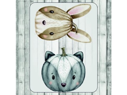 DTF transfer/nažehľovačka Tekvicové zvieratká 3